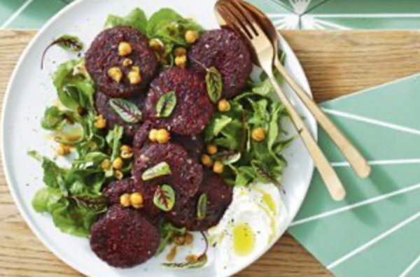Beetroot rissoles