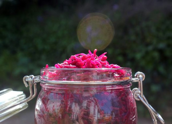 Beetroot sauerkraut