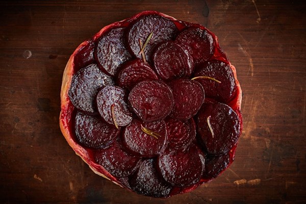  Beetroot tarte Tatin
