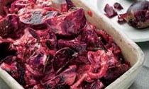 Beetroot, yoghurt and preserved lemon relish