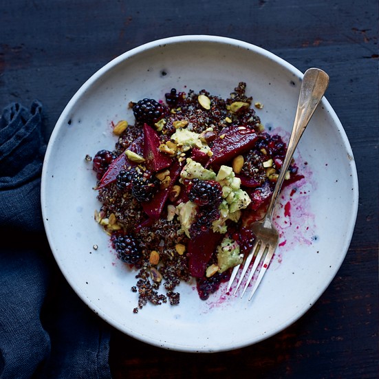 Beets and berries