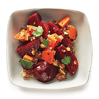 Beets with toasted spices