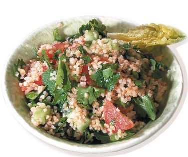 Bekaa Valley bulgur salad with tomato & parsley (Tabbouleh)