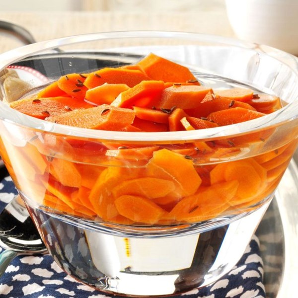 Belarus pickled carrots