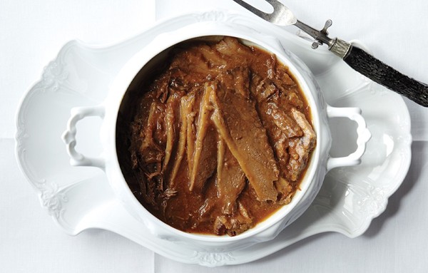 Belgian ale-braised brisket