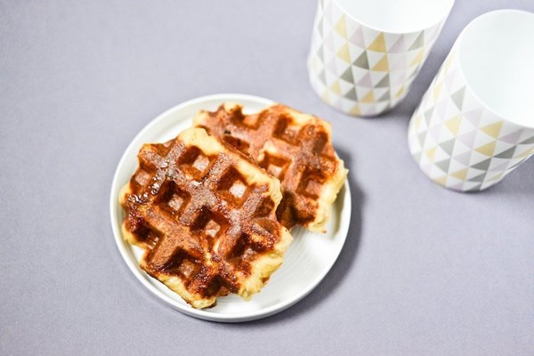 Belgian waffles (Liège-style) 