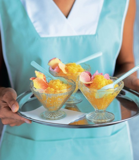 Bellini granita