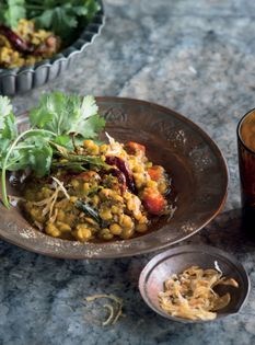 Bengal gram curry (Kala chana)