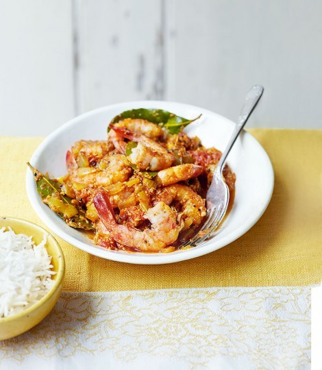 Bengali prawn curry (Chingri maach)