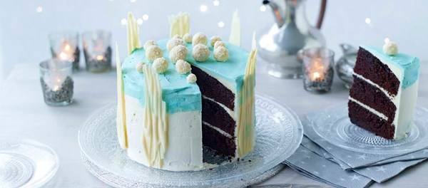 Benjamina's winter wonderland cake