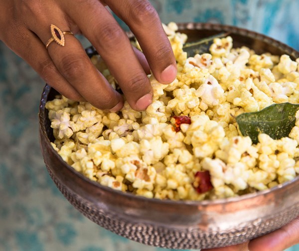 Ben's curry leaf popcorn