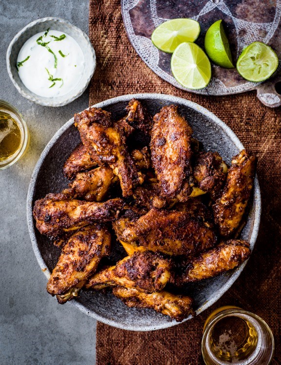 Berbere chicken wings