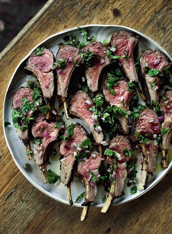 Berbere lamb chops