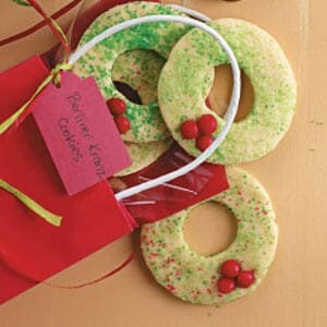 Berliner kranz cookies