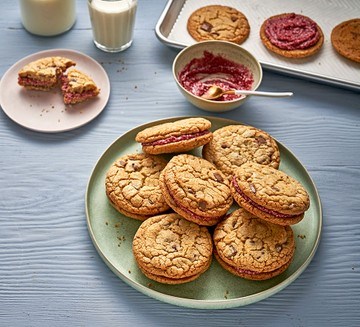 Berry & chocolate loaded cookies