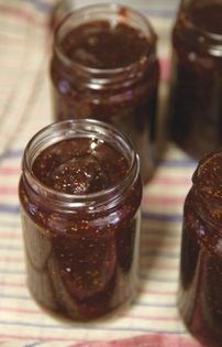 Berry & gin jam