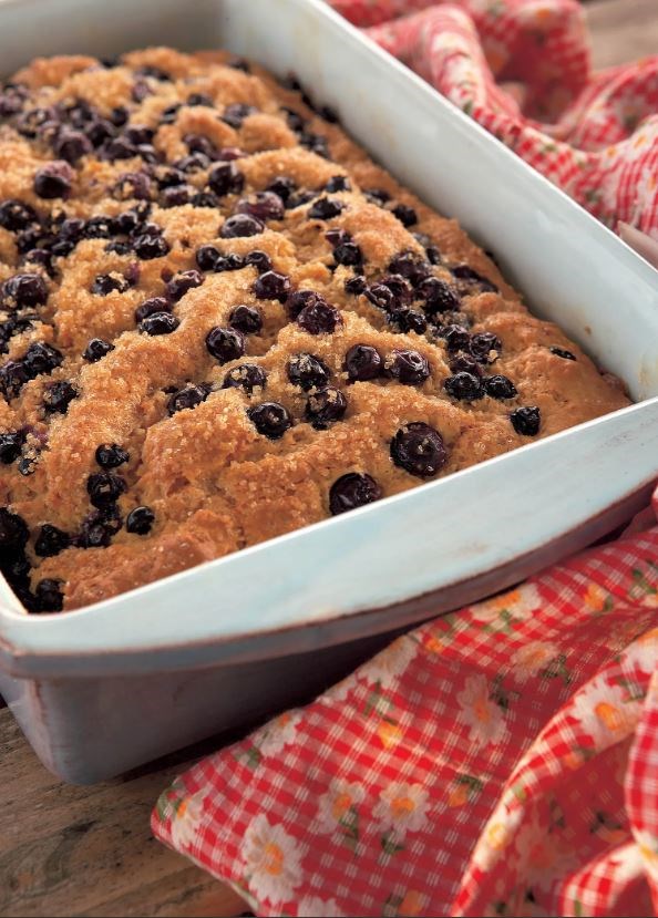 Berry and buttermilk cake