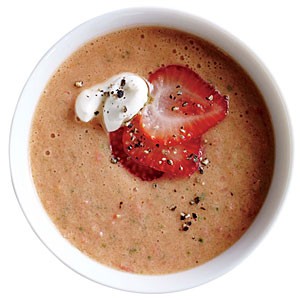 Berry-balsamic tomato soup