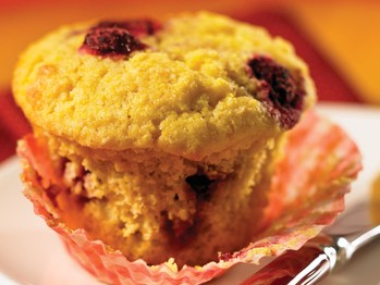 Berry corn muffins 2