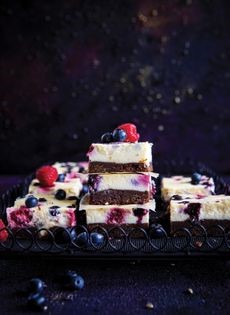 Berry delicious cheesecake brownies