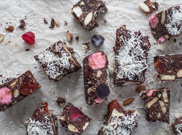 Berry delicious rocky road