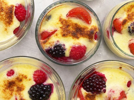 Berry gratin