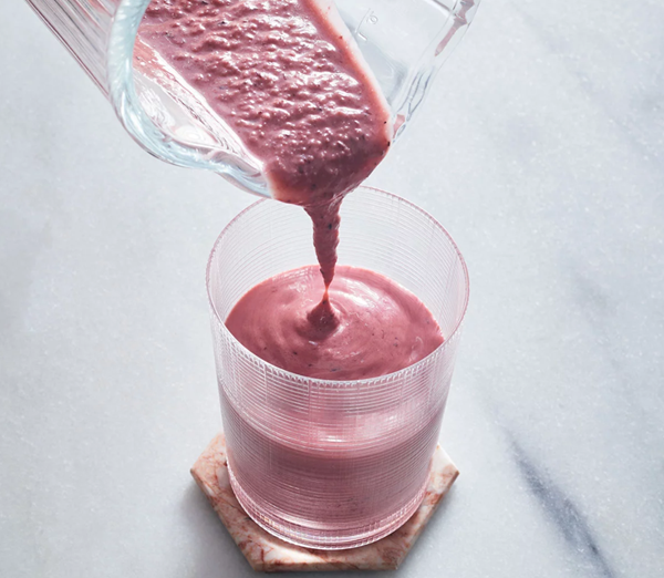 Berry orange smoothie