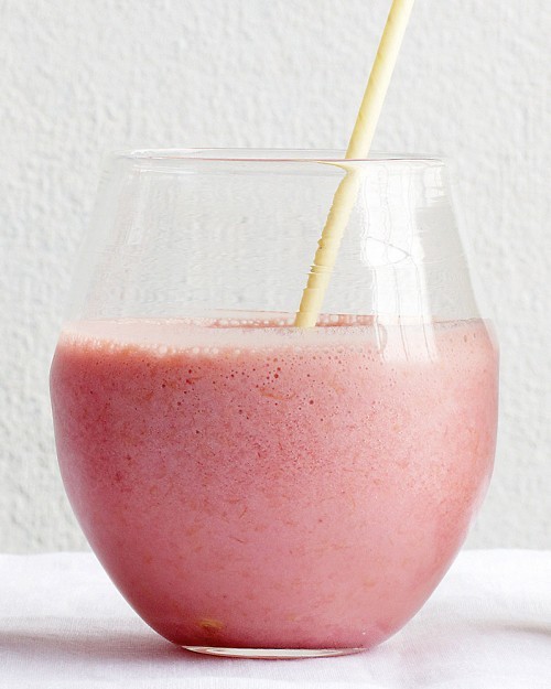 Berry orange smoothie