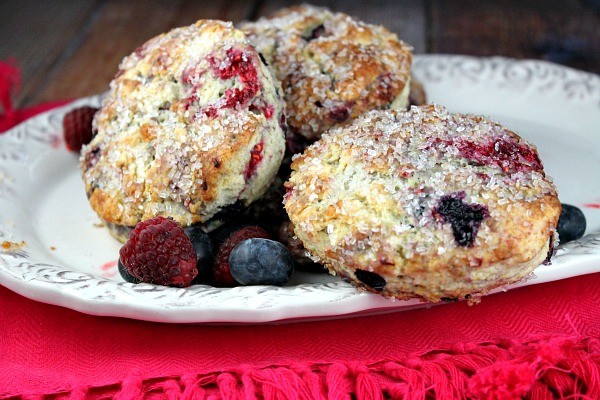 Berry scones