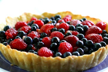 Berry tart