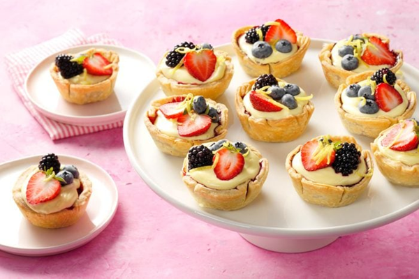 Berry tartlets