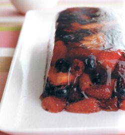 Berry terrine