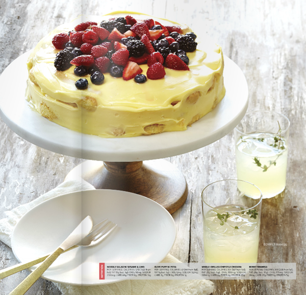 Berry tiramisu