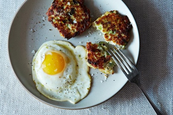 Bert Greene's potato scallion cakes (Frittera)