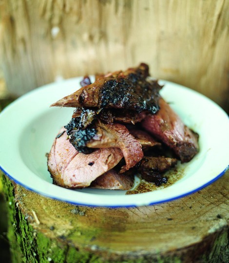 Best barbecued meat and home-made barbecue sauce