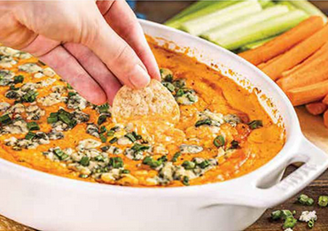 Best Buffalo chicken dip