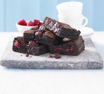 Best-ever chocolate raspberry brownies