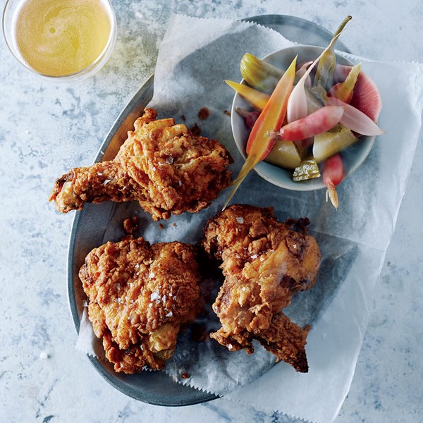 Best-ever cold fried chicken