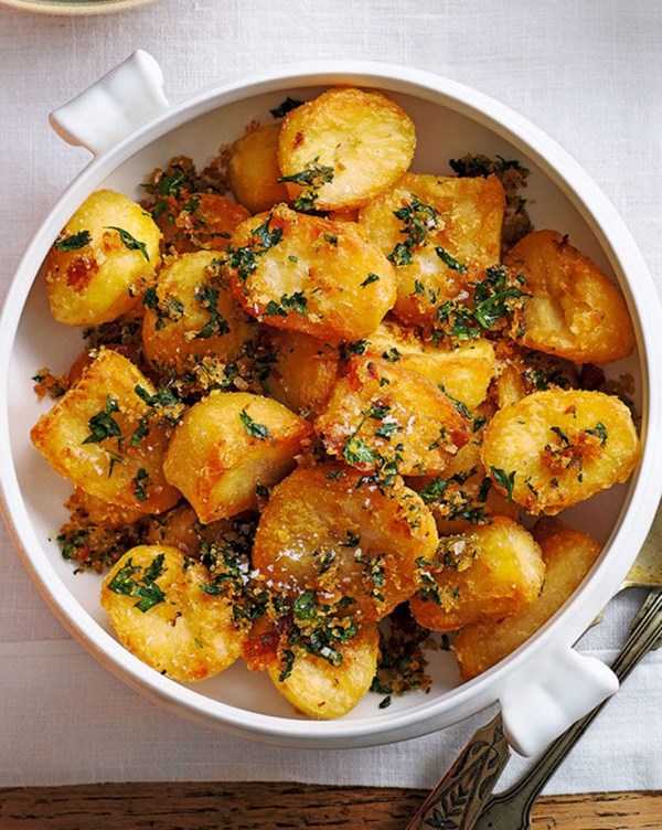 Best-ever gremolata roasties