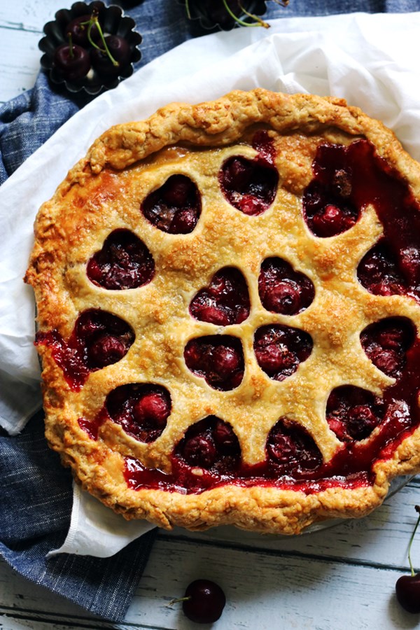 Best ever sour cherry pie