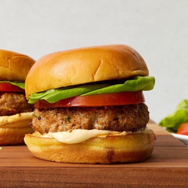 Best-ever turkey burger