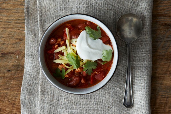 Best ever turkey chili