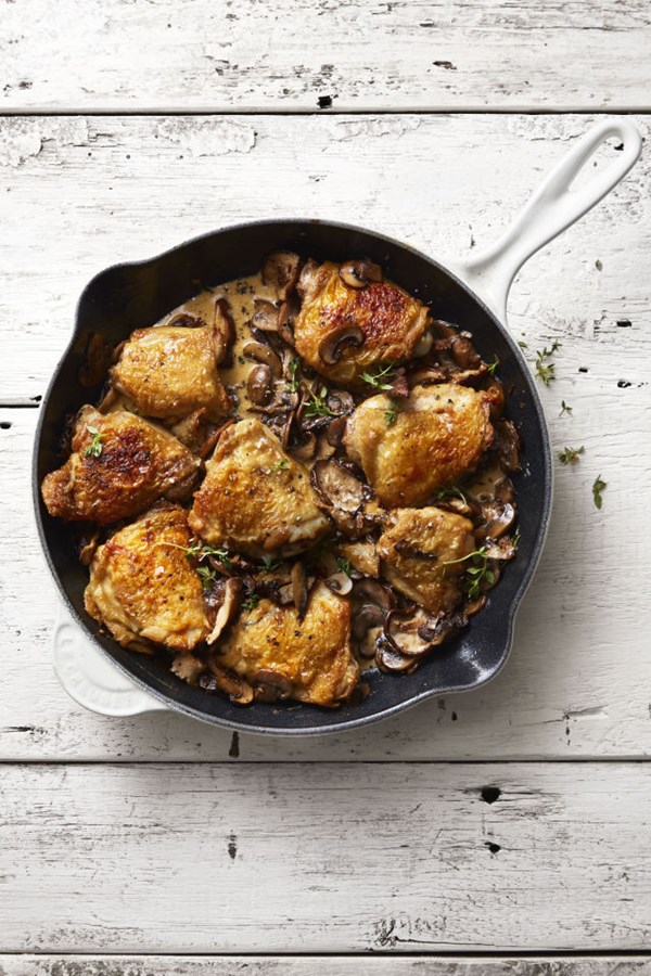 Best mushroom chicken skillet 