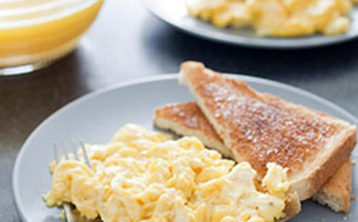 Best scrambled eggs for one