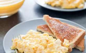 Best scrambled eggs for two