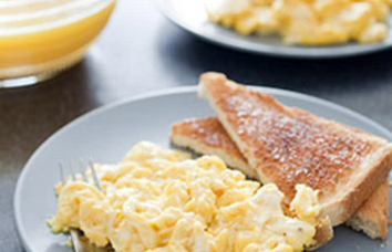 Best scrambled eggs for two