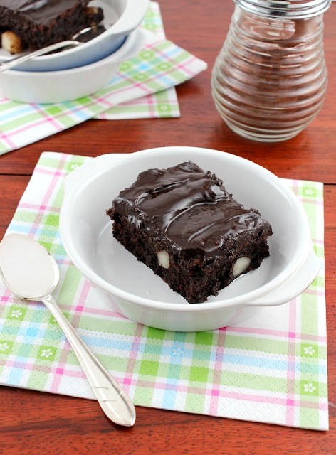 Better than brownies chocolate frosted cake bars
