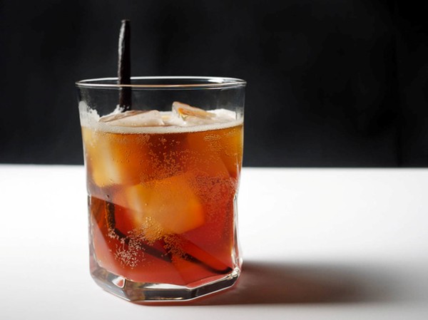 Better-than-cream-soda rhubarb cocktail