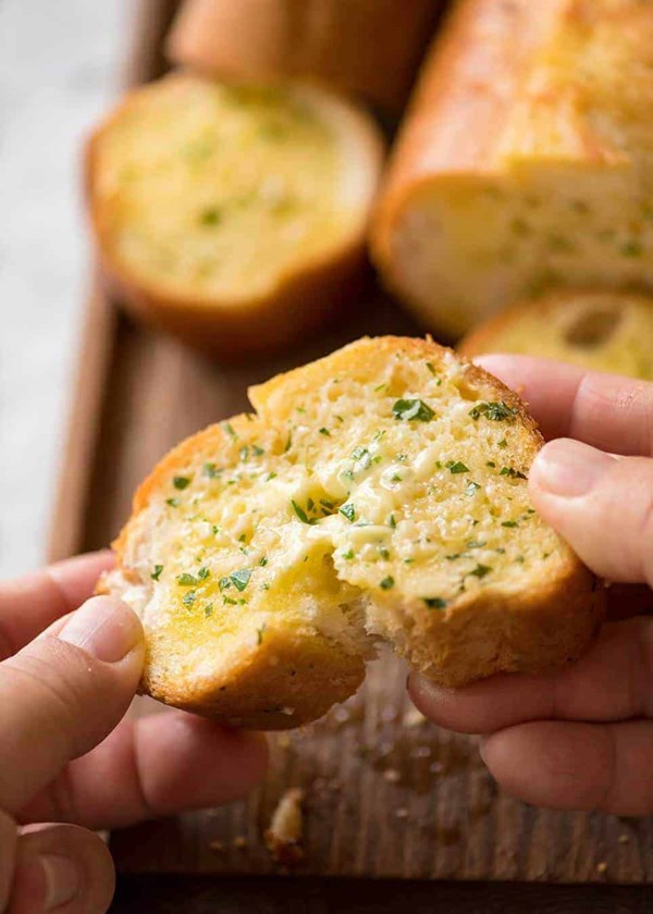 Better-than-Dominos garlic bread