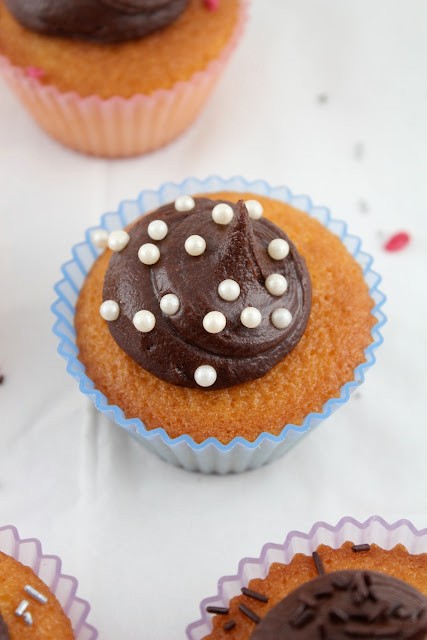 Better-than-instant vanilla cupcakes